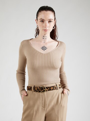 VERO MODA - Jersey 'VMAUTUMN' en beige: frente