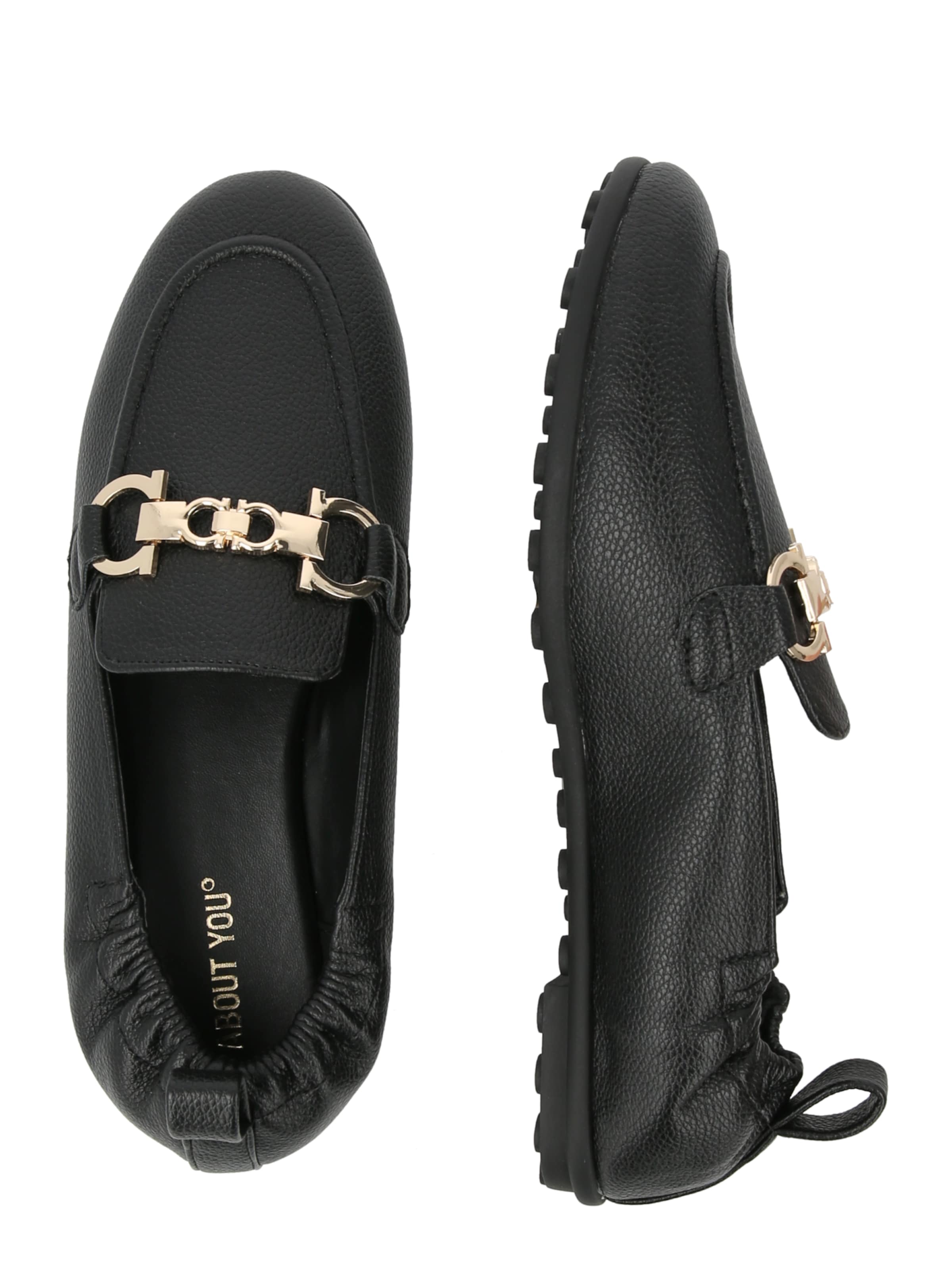 Slipper 'Alva' di ABOUT YOU in nero