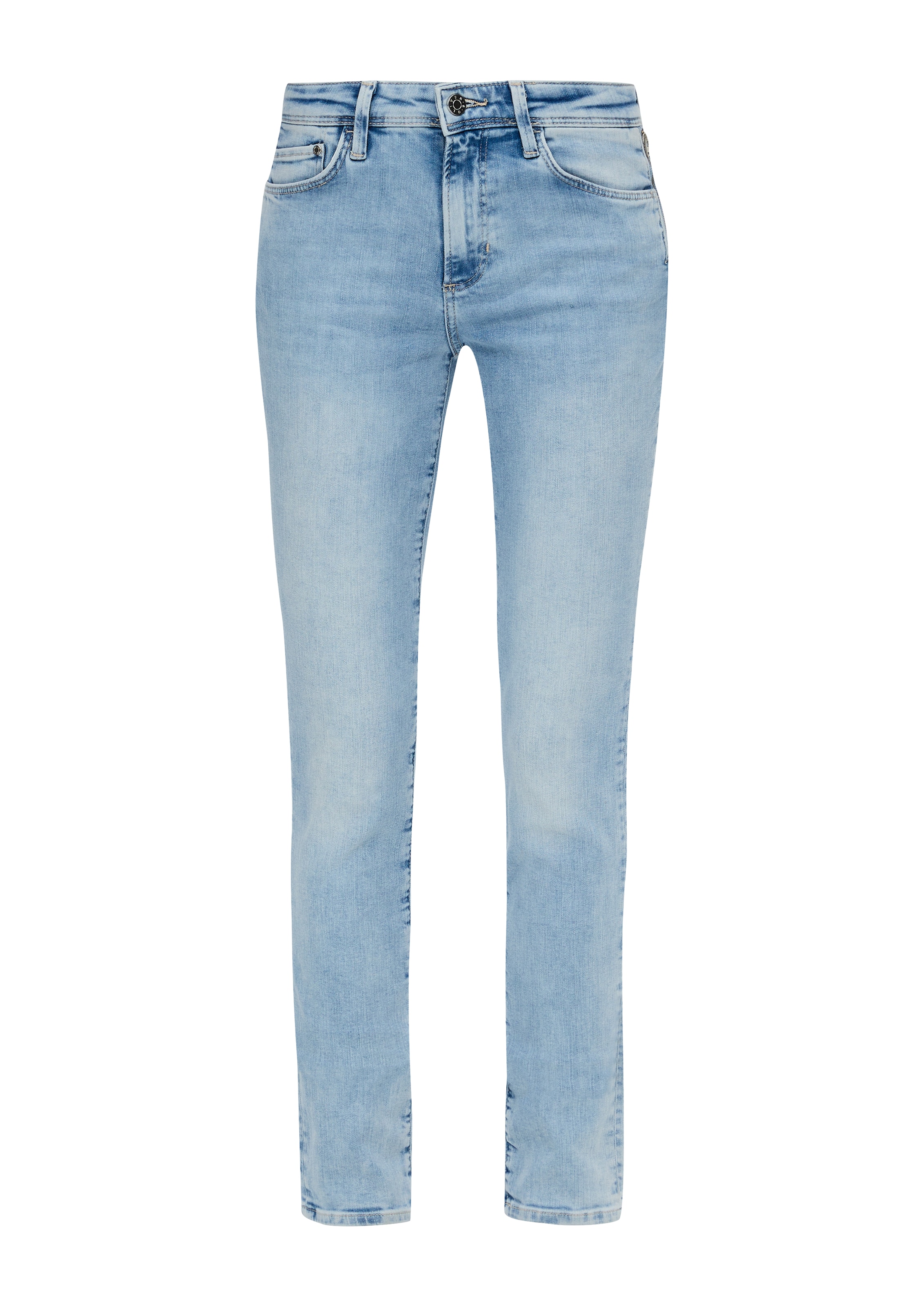 s.Oliver Slimfit Džíny 'Betsy' – modrá: přední strana