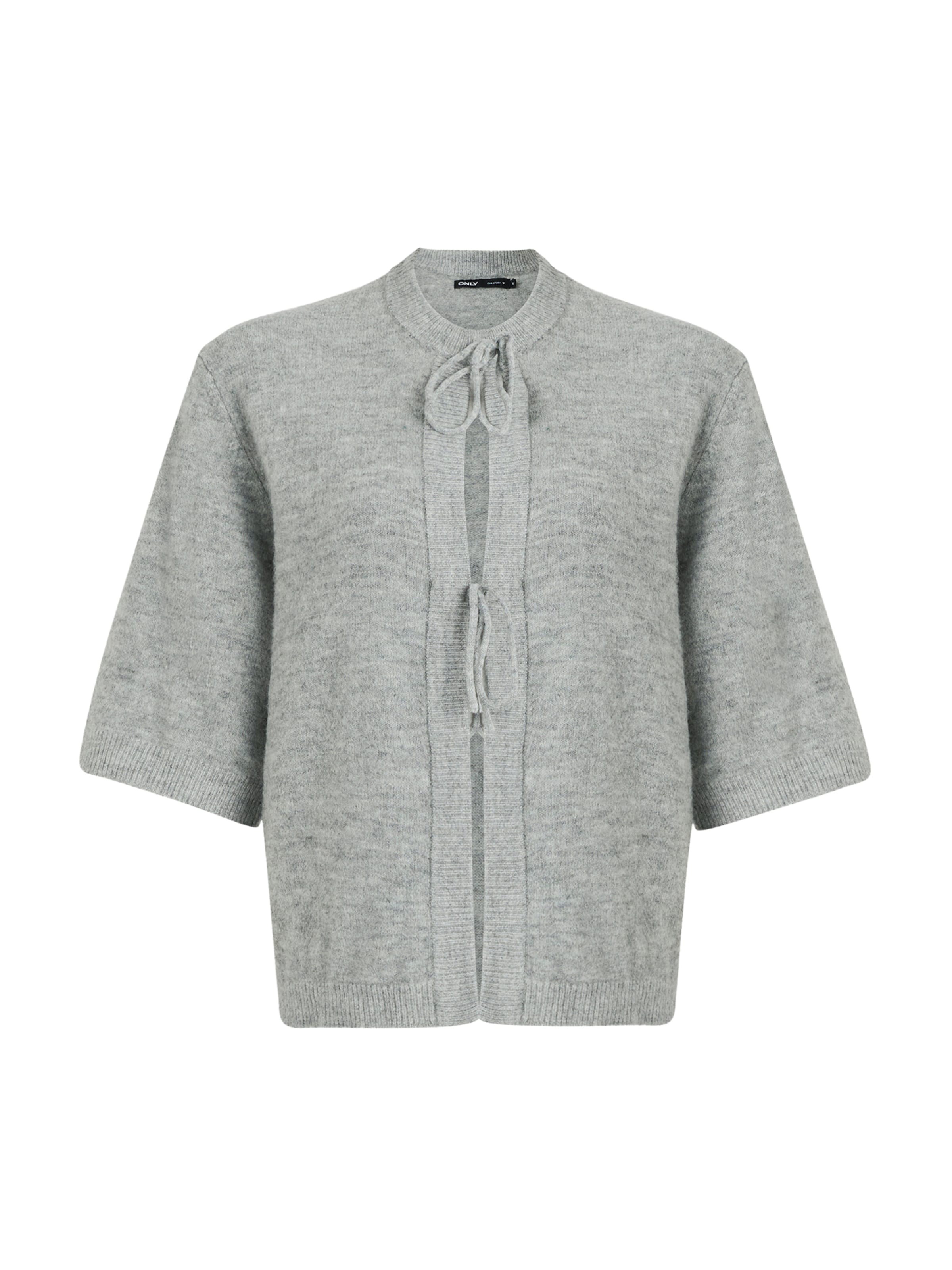 ONLY Knit cardigan 'ONLSIMONI' in Grey: front