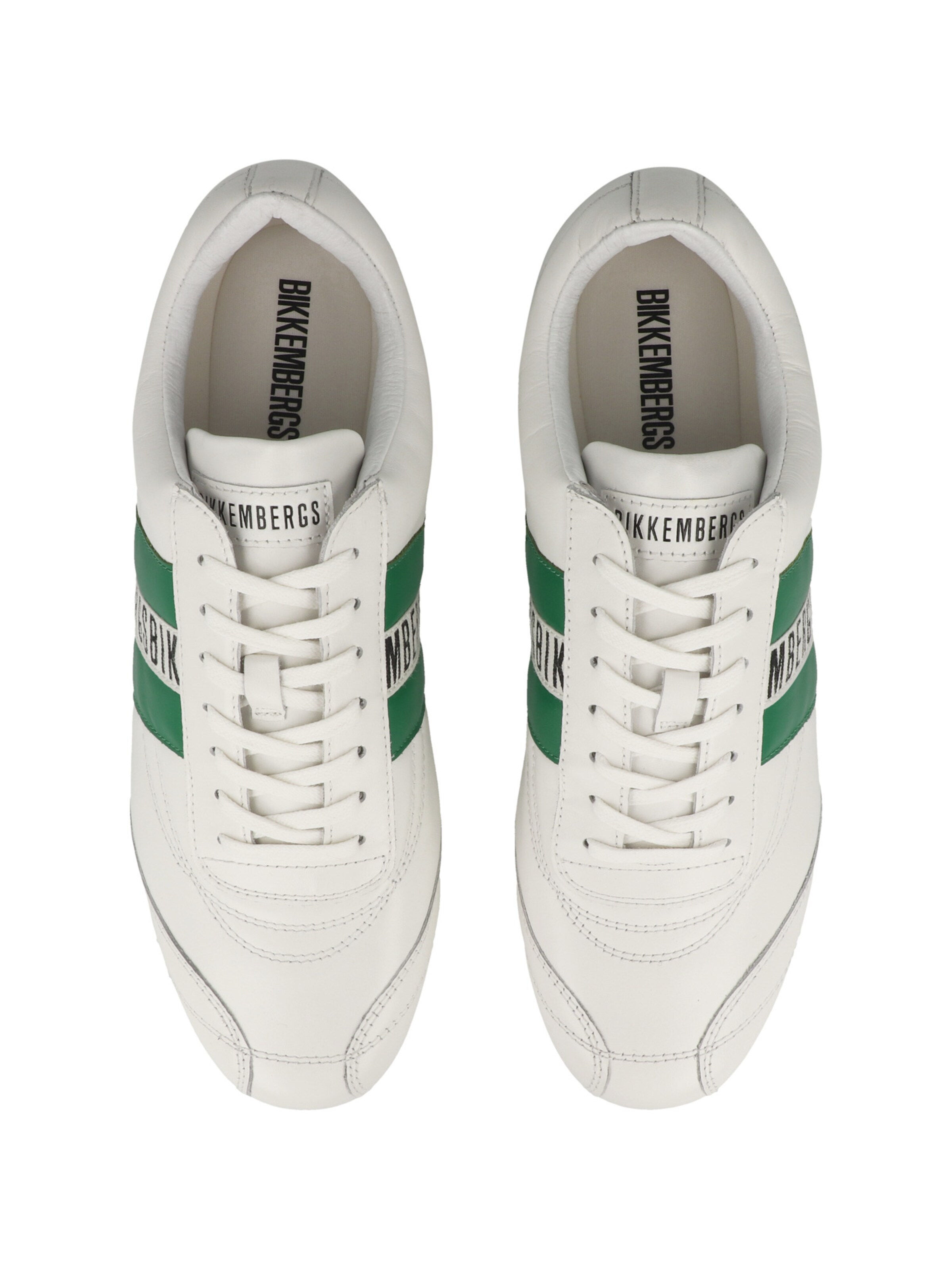 Baskets basses 'Soccer' BIKKEMBERGS en blanc