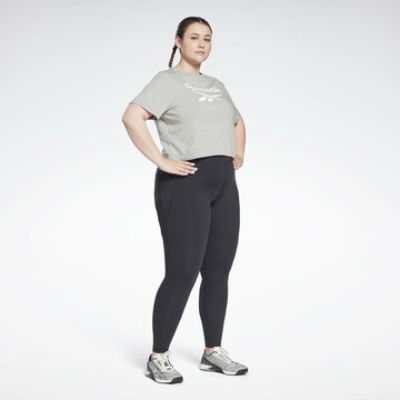 Reebok Skinny Παντελόνι φόρμας σε μαύρο