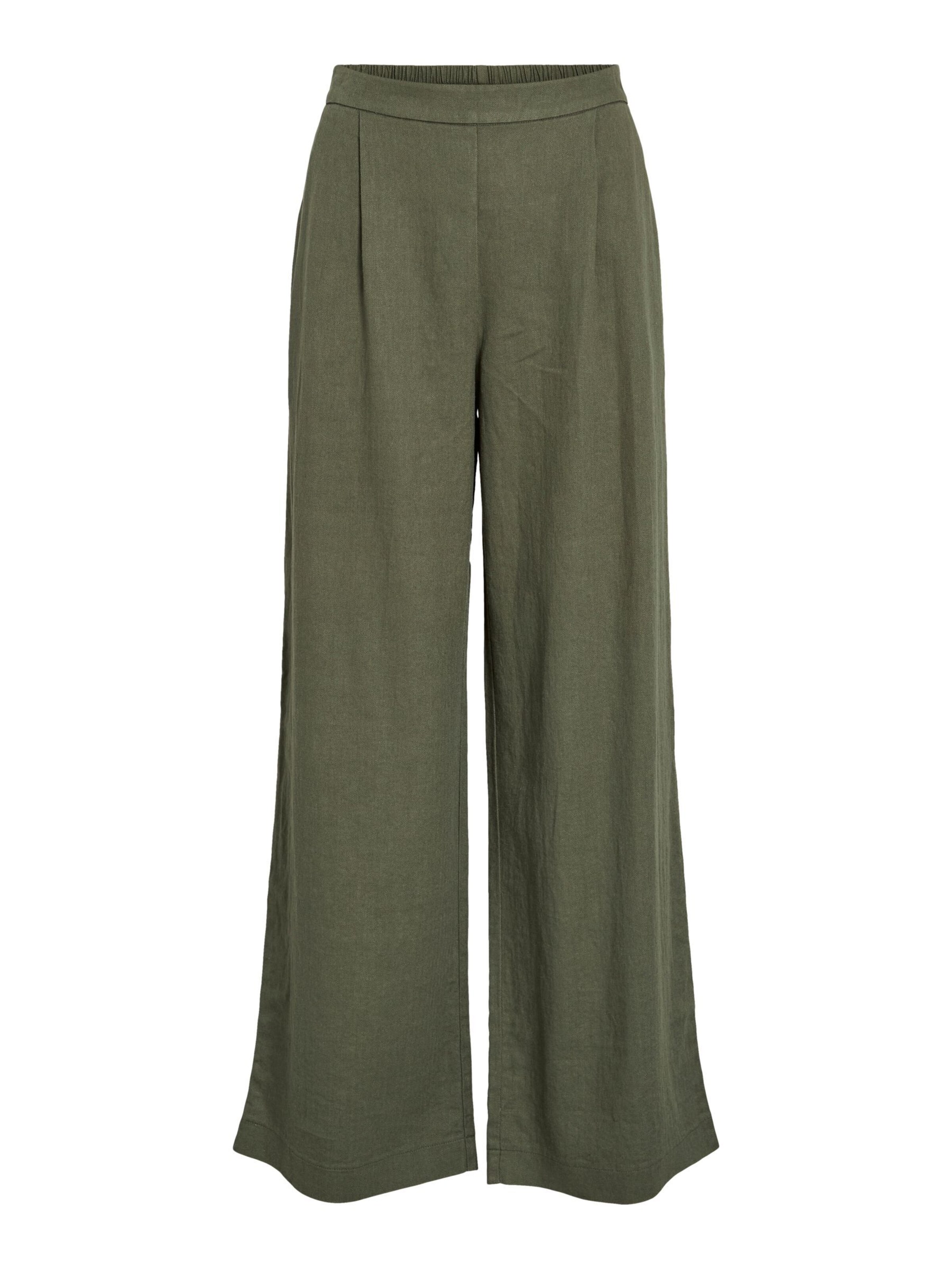 Pantalon à pince 'VIJolanda' VILA en vert : devant