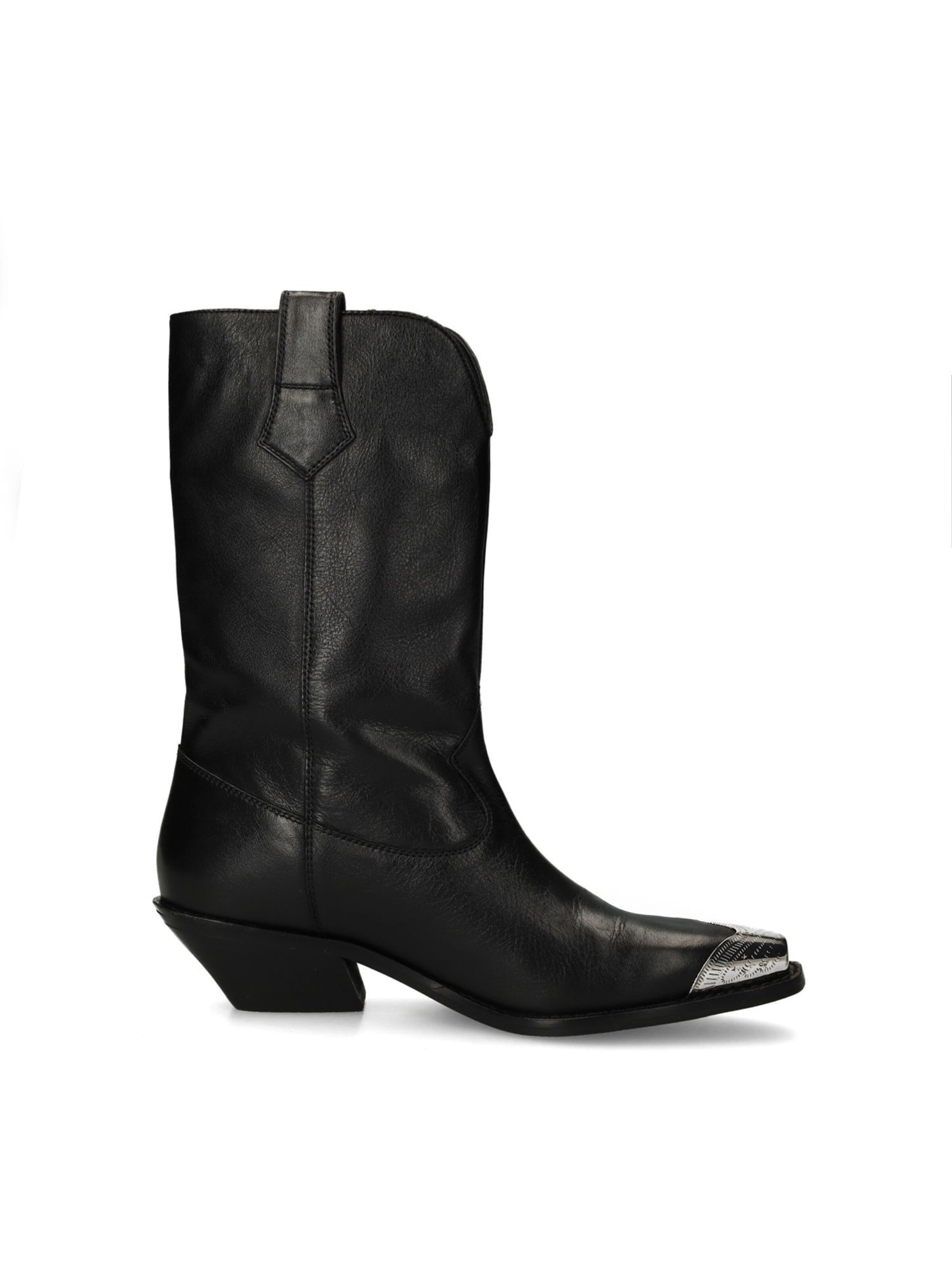 Bottes de cowboy SACHA en noir