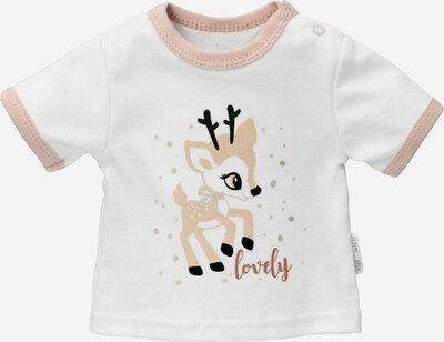 Baby Sweets Shirt ' Lovely Deer ' in de kleur Beige / Bruin / Zwart / Wit, Productweergave