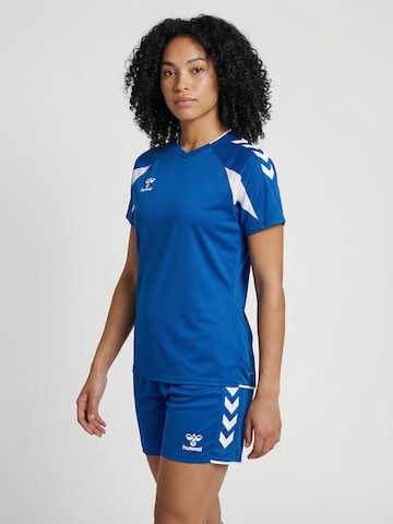 T-shirt fonctionnel Hummel en bleu : devant