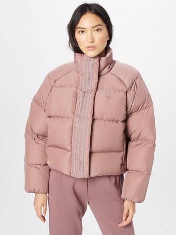 ADIDAS ORIGINALS Winter Jacket 'Short Down' in Pink: front