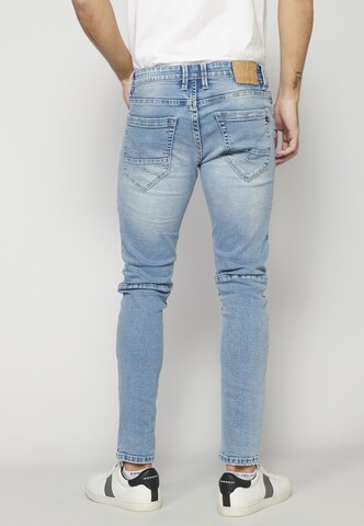 KOROSHI Skinny Jeans in Blau