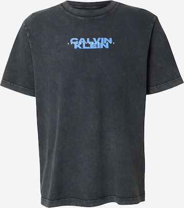 Calvin Klein Jeans - Camisa '205' em preto: frente