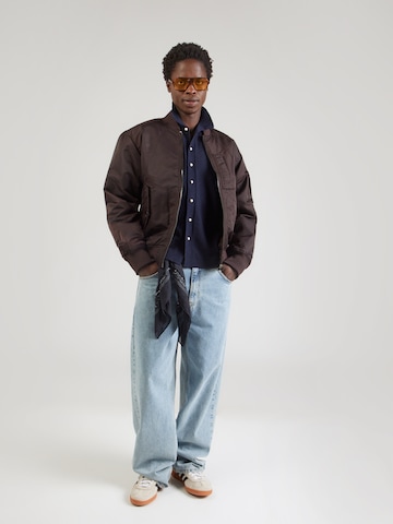 Vestes en maille 'YVES' Soulland en bleu