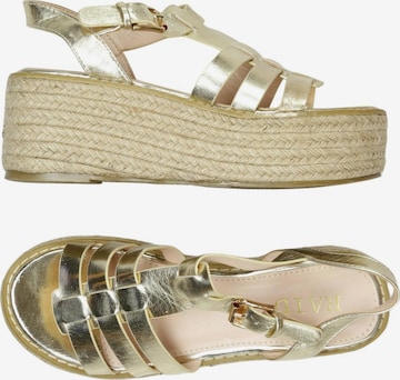 Raid Sandalen 35,5 in Gold: Vorderseite