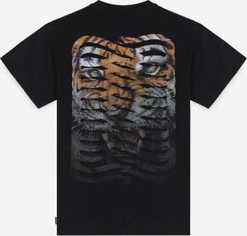 Propaganda T-Shirt 'Tiger' in Schwarz