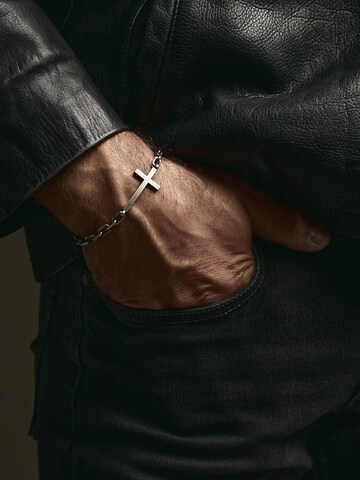 REYTEL Armband 'STRENGTH OF FAITH' in Silber
