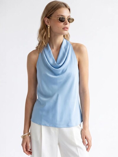 MixRay Bluse‌‌‌‌‌‌‌‌ in S in hellblau, Produktansicht