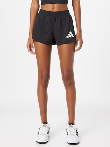 Regular Pantalon de sport 'Pacer 3-Bar ' ADIDAS PERFORMANCE en noir : devant