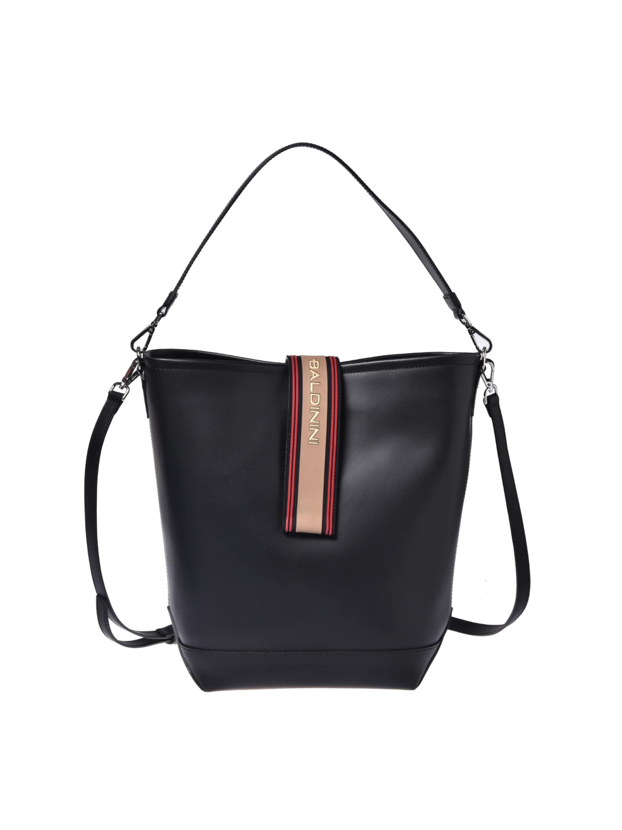 Sac bandoulière BALDININI en noir : devant