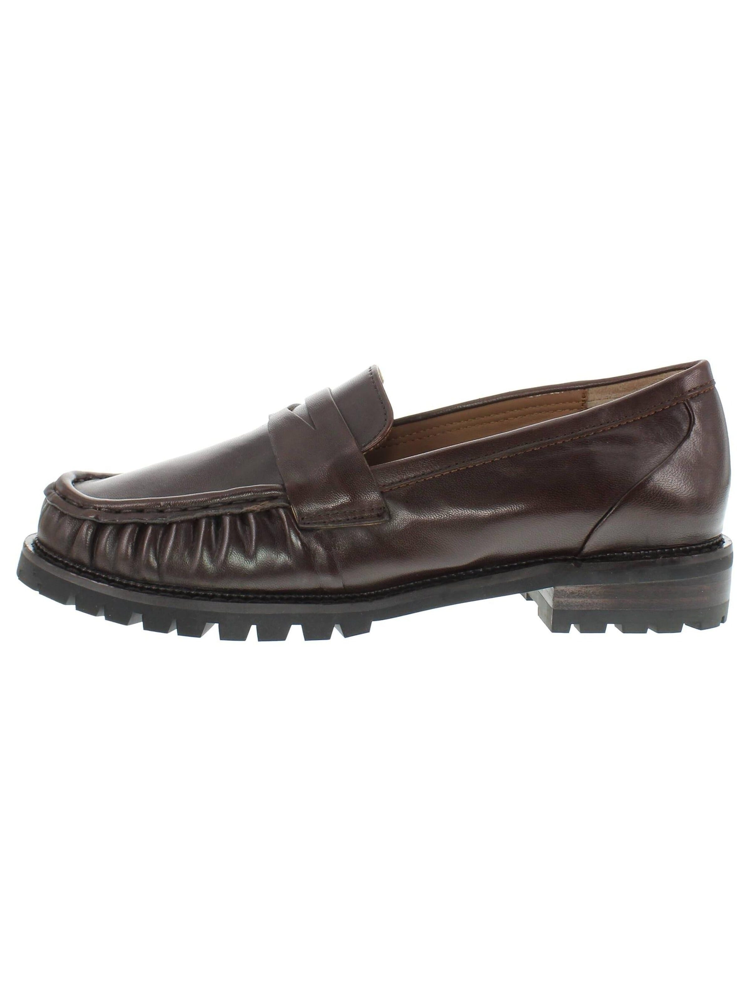 Everybody Slipper 'NORINA'‌‌‌‌ in Braun: Vorderseite