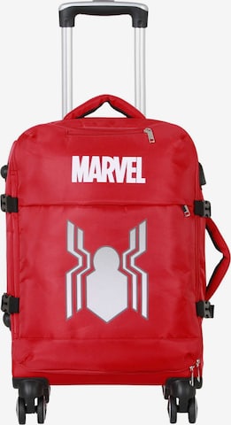 marvel Koffer 'Spiderman' in Rot: Vorderseite