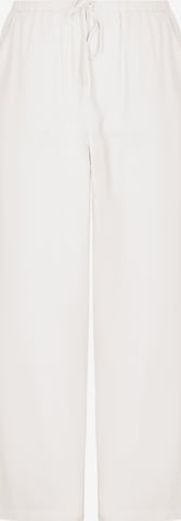 usha WHITE LABEL - Loosefit Pantalón en blanco: frente