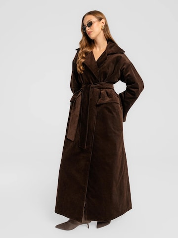 mandragora Übergangsmantel 'Area' in Braun