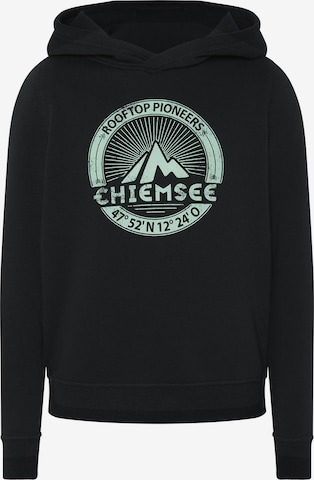 CHIEMSEE Sweatshirt in Schwarz: predná strana