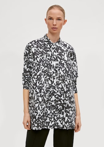 comma casual identity Blouse in Black: front