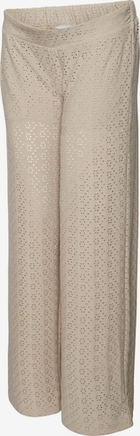 MAMALICIOUS Regular Pants in Beige: front