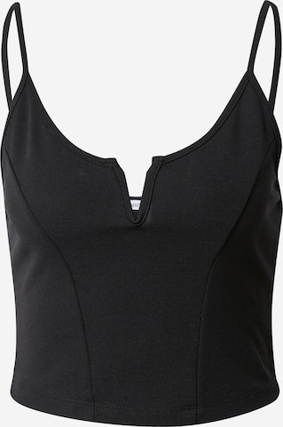 ABOUT YOU Top in Black: front