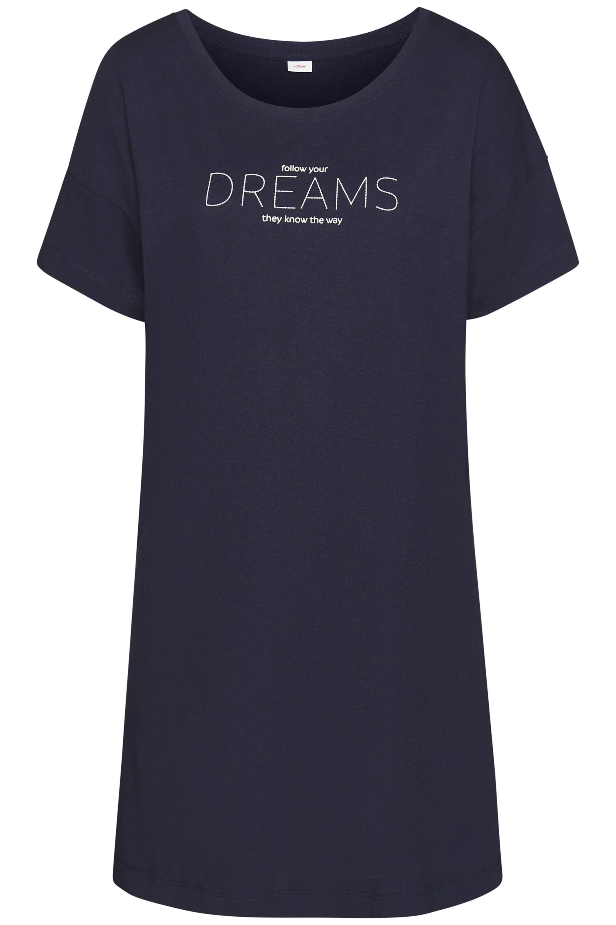 s.Oliver Öösärk, värv sinine: eest vaates