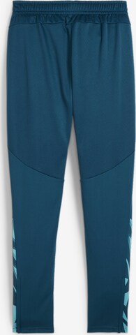 PUMA Skinny Παντελόνι φόρμας 'Individual Final' σε μπλε