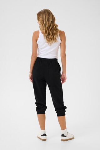 Kaffe Tapered Trousers 'Anne' in Black