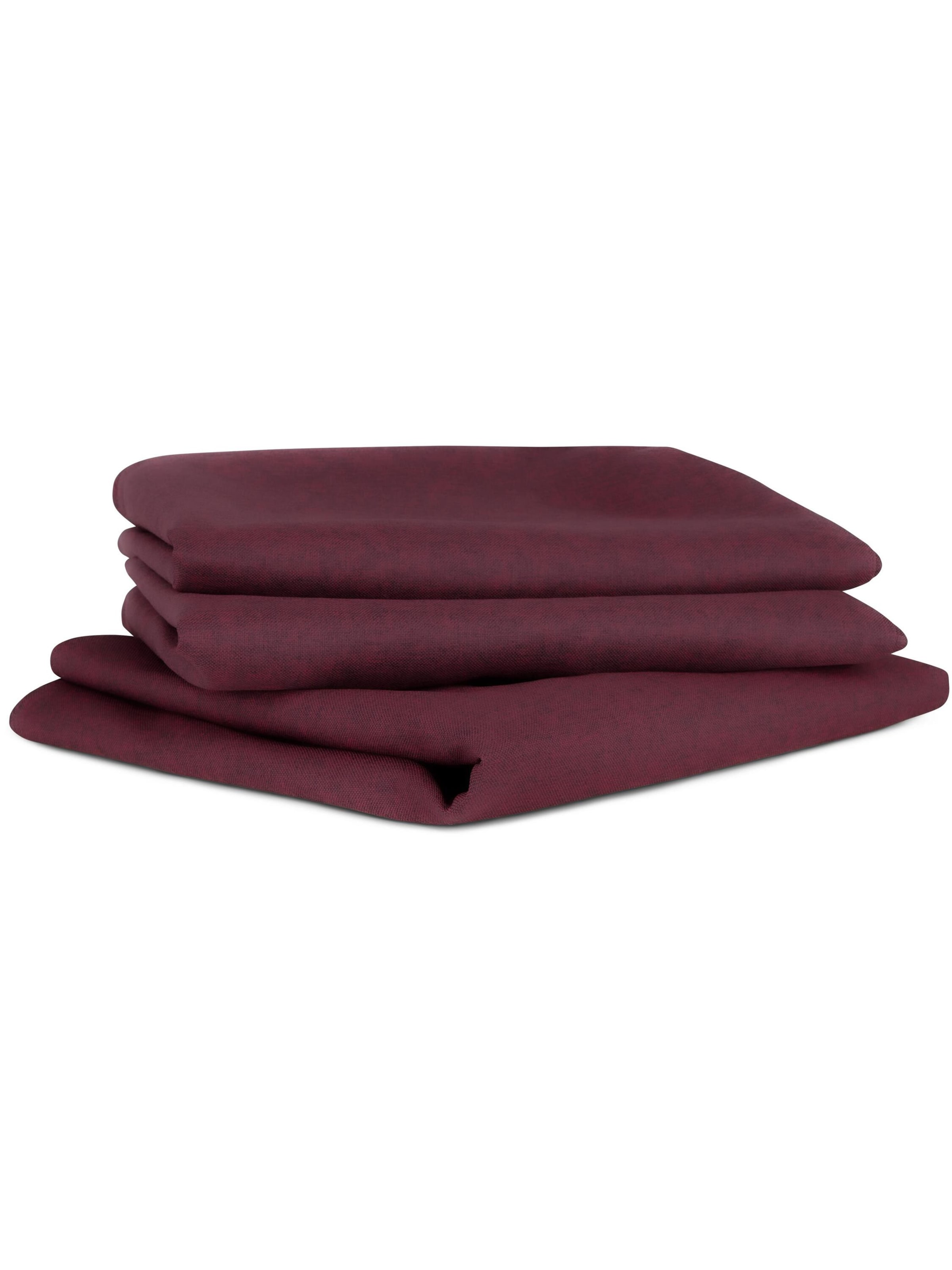 Housses de siège 'Manduria' Aspero en rouge : devant