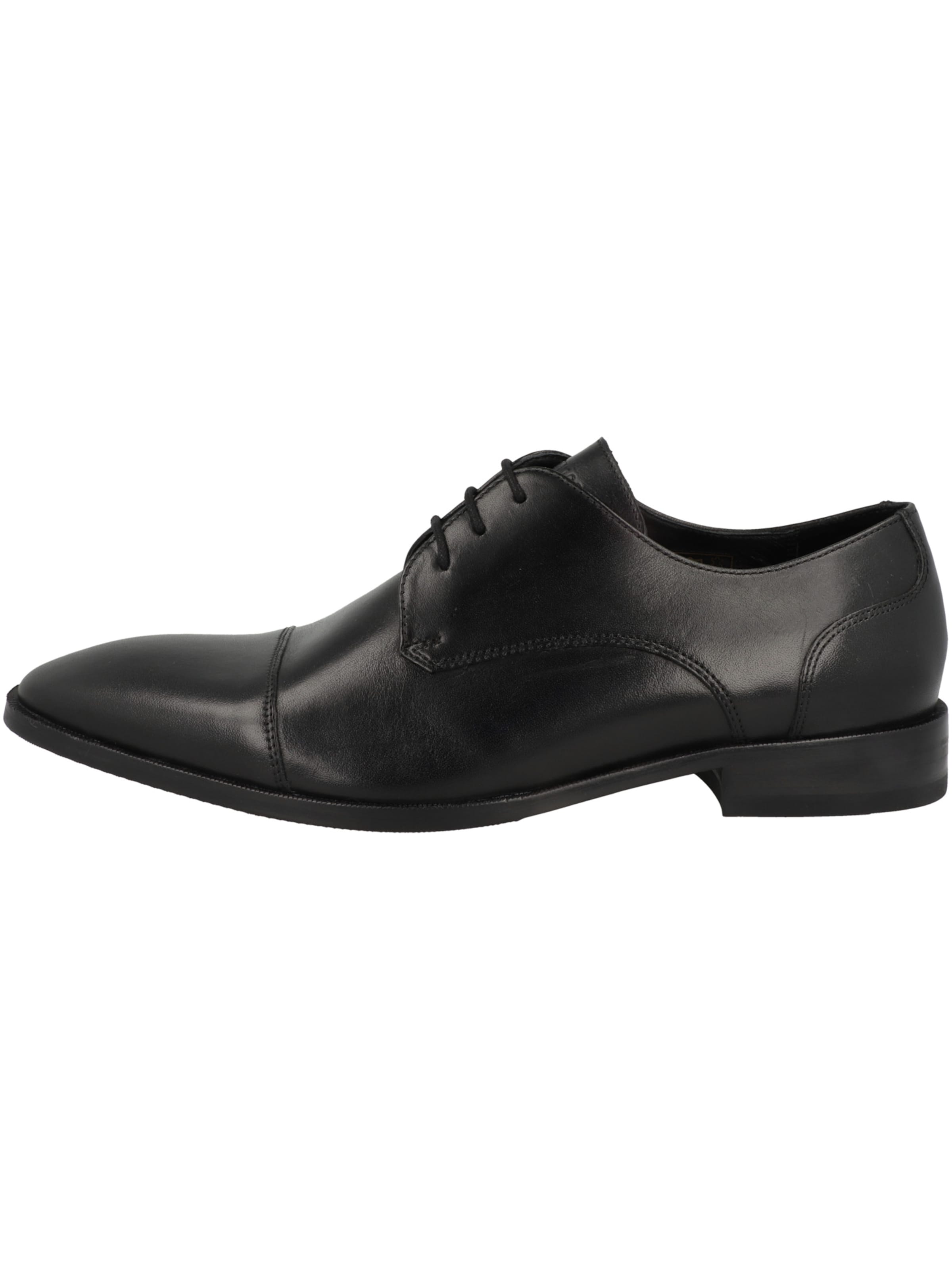 Gordon & Bros - Sapato com atacadores 'City Adigo' em preto: frente