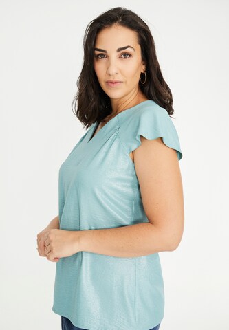 SPGWOMAN Blouse in Blauw: voorkant