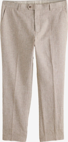 Pantalon à plis Next en beige : devant
