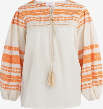 IZIA Blus i orange: framsida