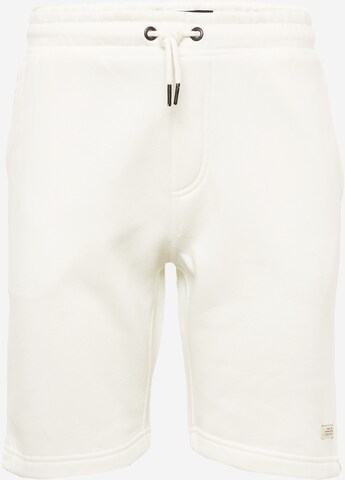 BLEND Regular Broek 'Downton' in Wit: voorkant