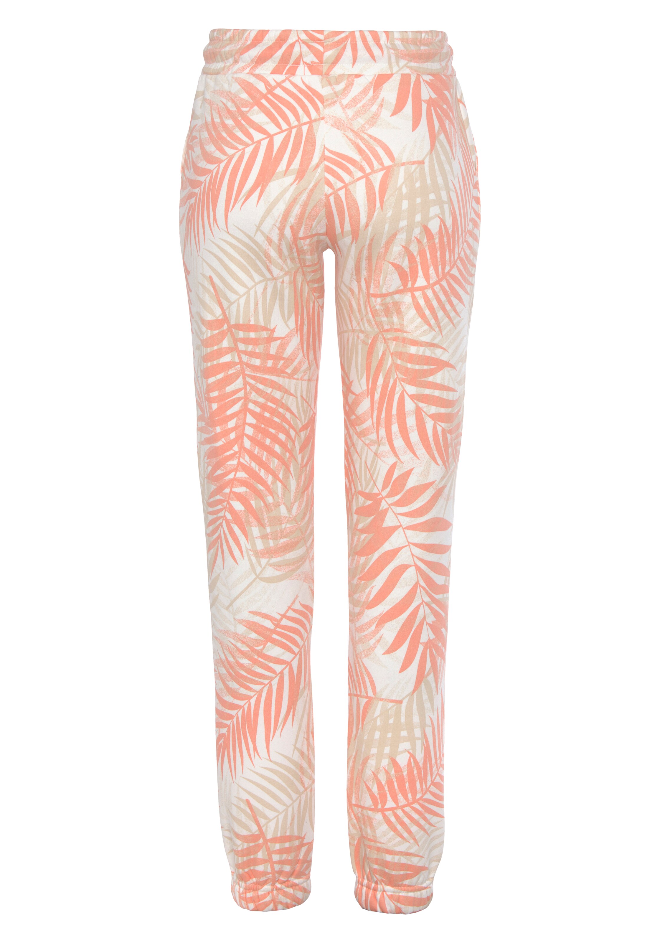 LASCANA Loosefit Pyjamahose in Orange