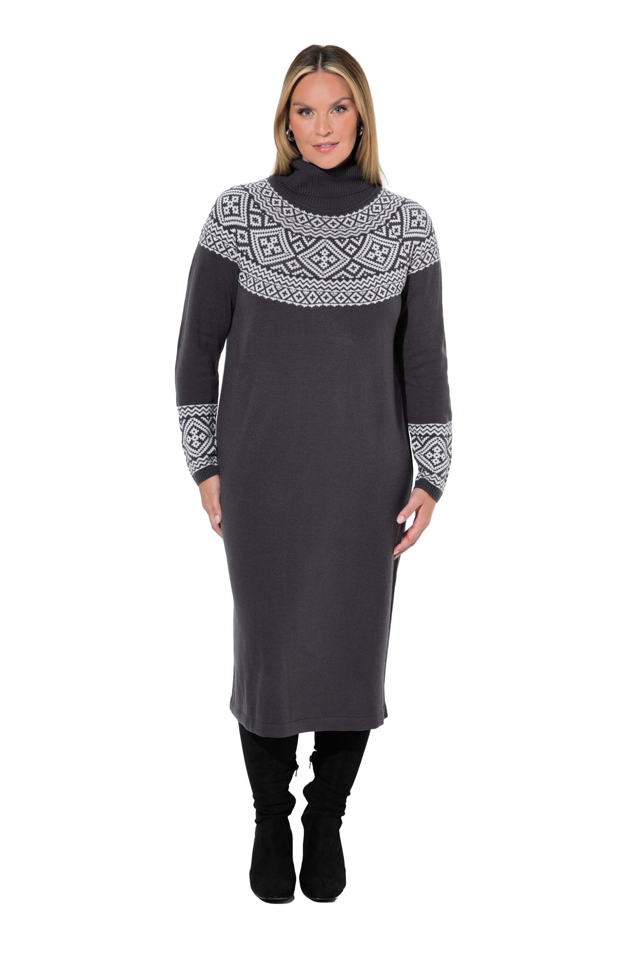 MIAMODA Kleid in Schwarz: Vorderseite