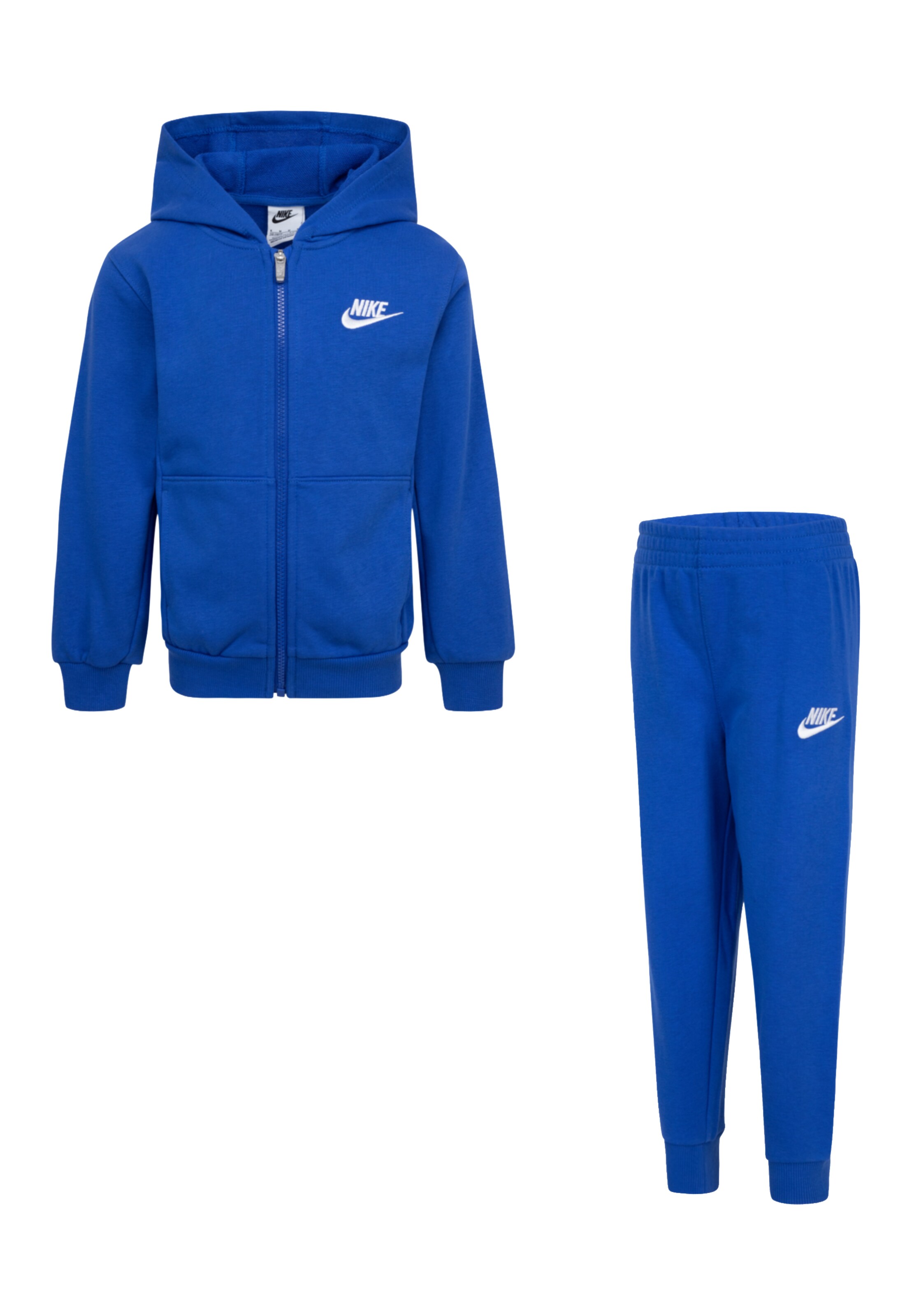 Nike Sportswear Joggingpak 'CLUB' in Blauw: voorkant