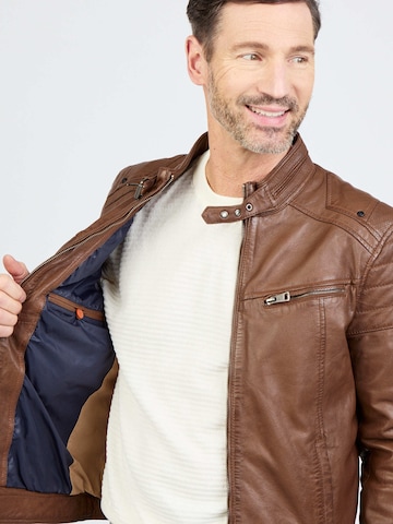 Veste mi-saison JCC en marron