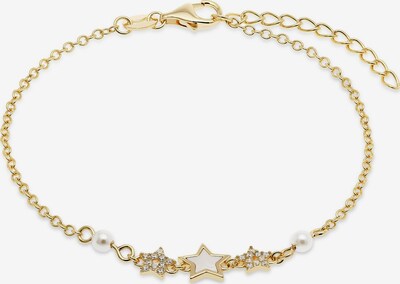 CHRIST Armband in One Size in gold / perlweiß, Produktansicht