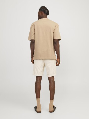 JACK & JONES - Regular Calças chino 'Fury' em branco