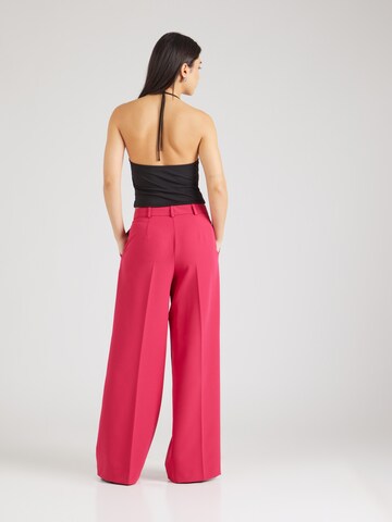 Wide leg Pantaloni con pieghe 'Tiwi1' di BOSS in rosa
