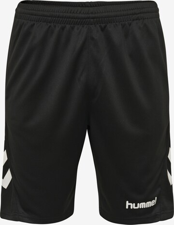 Hummel Regular Sports trousers in Black: front