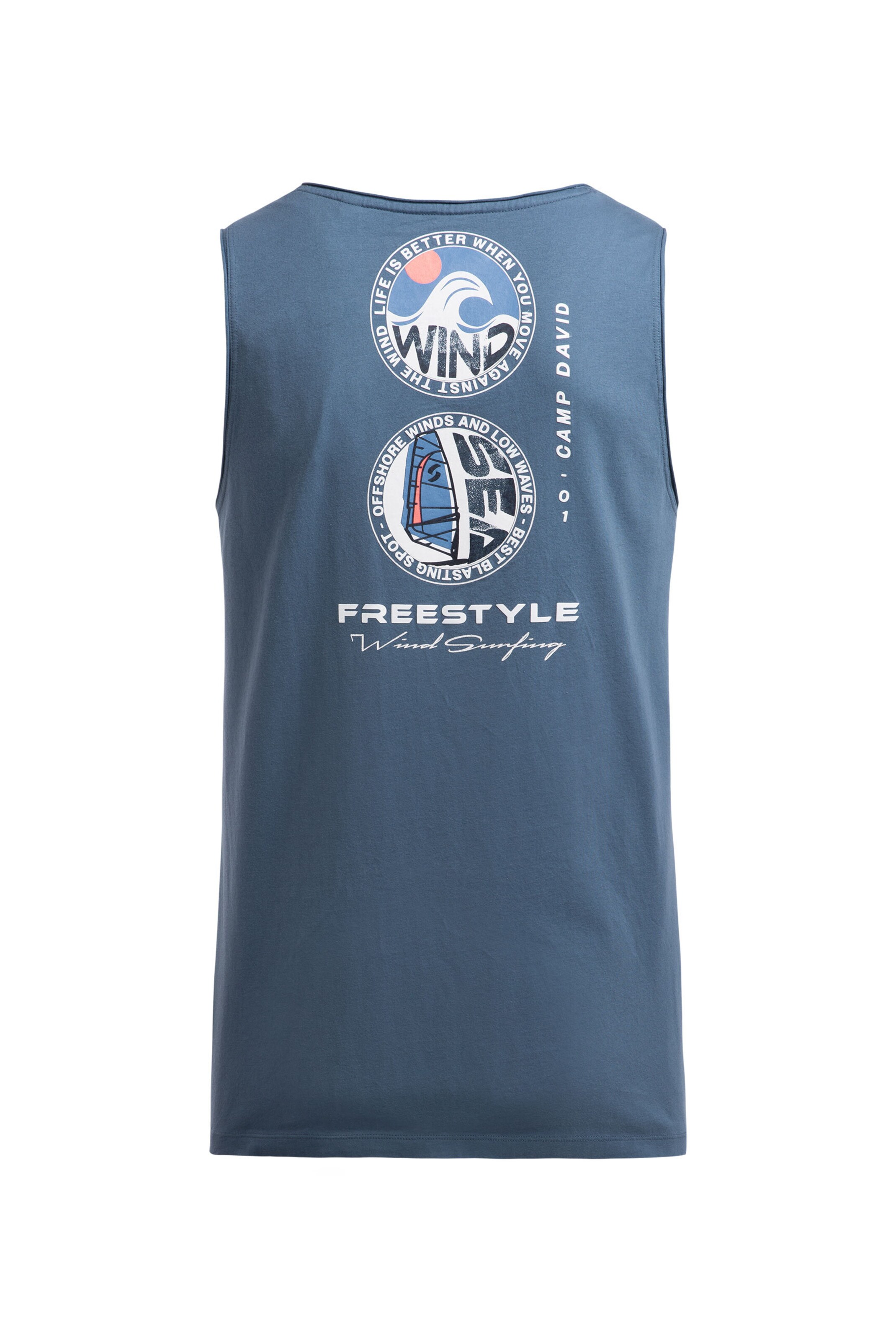 CAMP DAVID Shirt in Blue