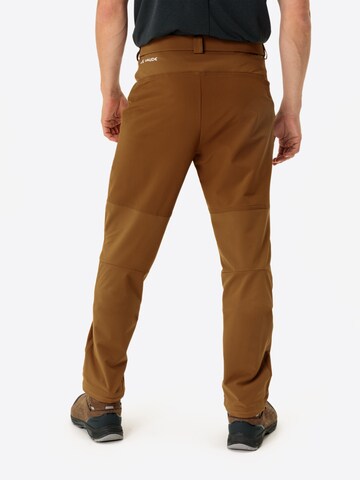 VAUDE Regular Outdoor trousers ' Elope' in Brown
