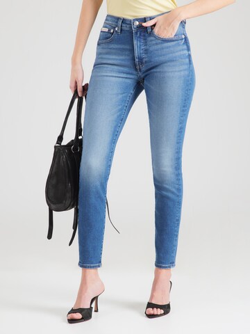 mėlyna Calvin Klein Jeans Siauras Džinsai: priekis