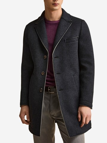 Il Lanificio Winter Coat in Blue: front