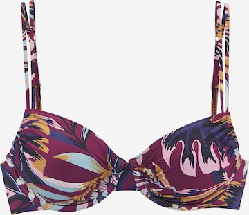 raudona LASCANA Bikinio viršutinė dalis: priekis